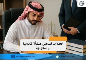 تسجيل منشأة قانونية بالسعودية