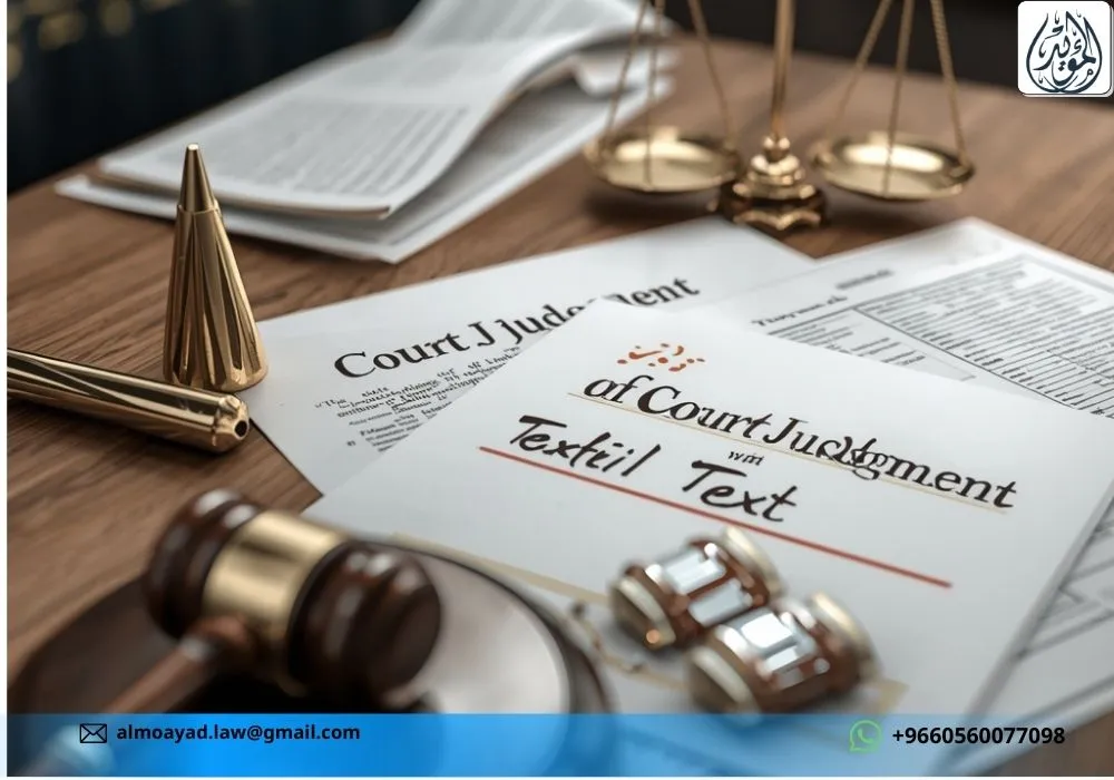 طلب وقف تنفيذ حكم قضائي في السعودية طلب وقف تنفيذ حكم قضائي في السعودية